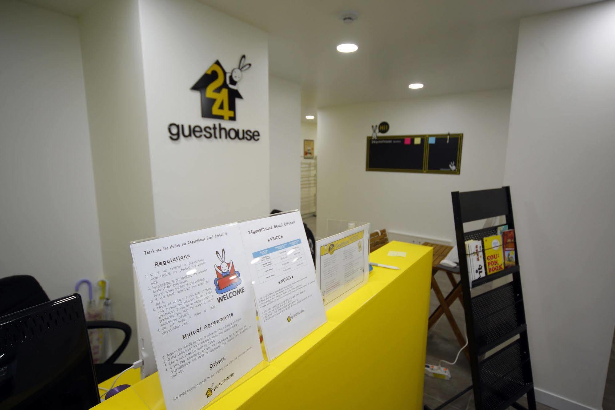 24 Guesthouse Seoul City Hall Bagian luar foto